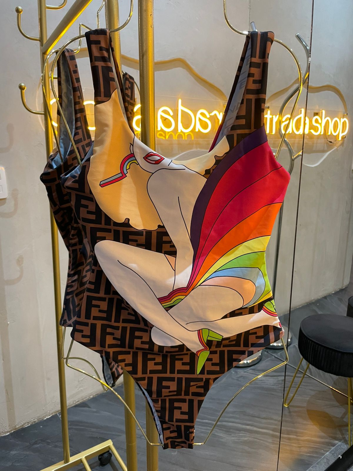 Traje de baño doble vista